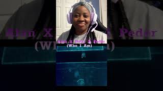 REACTION | Alan X Putri X Peder - Who I Am #shorts #whoiam #smallyoutuber