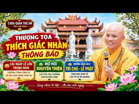 THÔNG BÁO CÁC NGÀY LỄ LỚN,MỞ HỘI KHUYẾN THIỆN,HƯỚNG DẪN CÁCH TRÌ CHÚ LỄ PHẬT THEO MÁY NHỚ SỐ