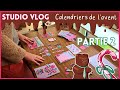 Studio vlog 28   mes calendriers de lavent 2023 fait maison  partie 2 o cest le rush