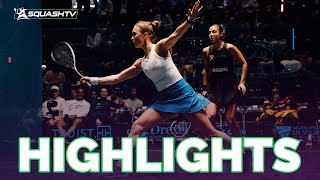 Seriously Cool Improvisation | El Hammamy v T. Gilis | U.S Open 2023 | RD3 HIGHLIGHTS