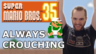I won in Mario 35 while ALWAYS CROUCHING!