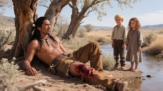 Two Children Saved a Wounded Apache Warrior — He Became the Father They Never Had