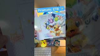 👉 Opening a Prismatic Evolutions ETB ✨