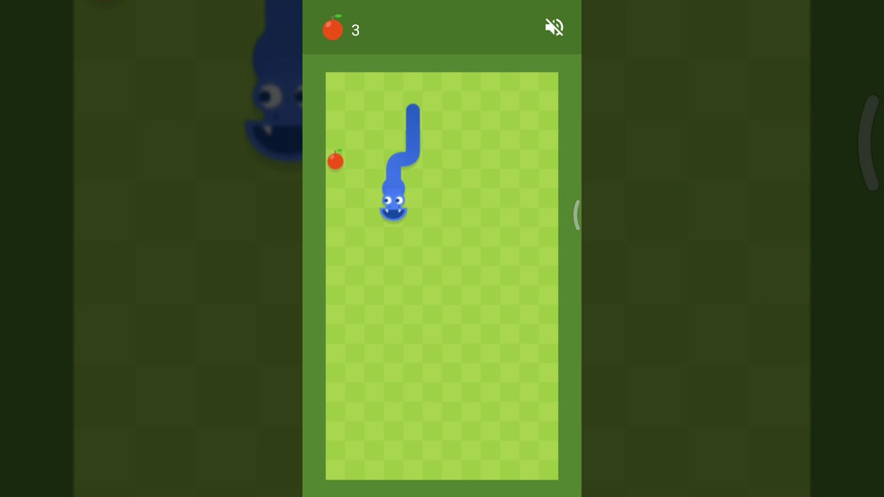 Google play game SNAKE - 46 apple poin - YouTube
