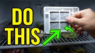 LG Thin Q Refrigerator Air Filter Replacement DIY #lg #diy #thinq #LT120F #how to replace 