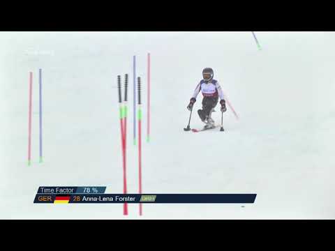 Anna Schaffelhuber | Women's sitting slalom 2 | World Para Alpine World Cup | Kuhtai