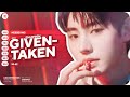 ENHYPEN - Given-Taken Line Distribution (Color Coded)