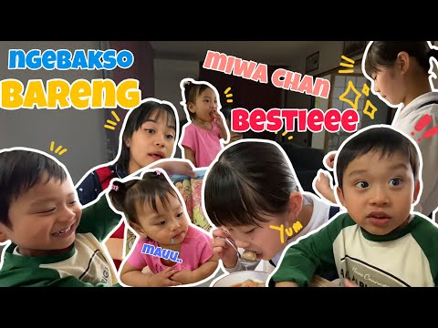 NGEBAKSO BARENG MIWA‼️COBA NASTAR JUGA ‼️ANAK JEPANG LIDAH INDONESIA