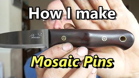 MOSAIC PINS. How I make my own