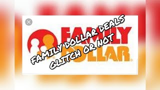 FAMILY DOLLAR GLITCH OR NOT? 5 OFF 25 ALL DIGITAL SCENARIO FAMILY DOLLAR GLITCH OR NOT? 5 OFF 25 ALL DIGITAL SCENARIO