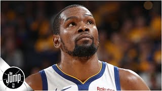 Kevin Durant is 'not close' to returning for the Warriors - Ramona Shelburne | The Jump