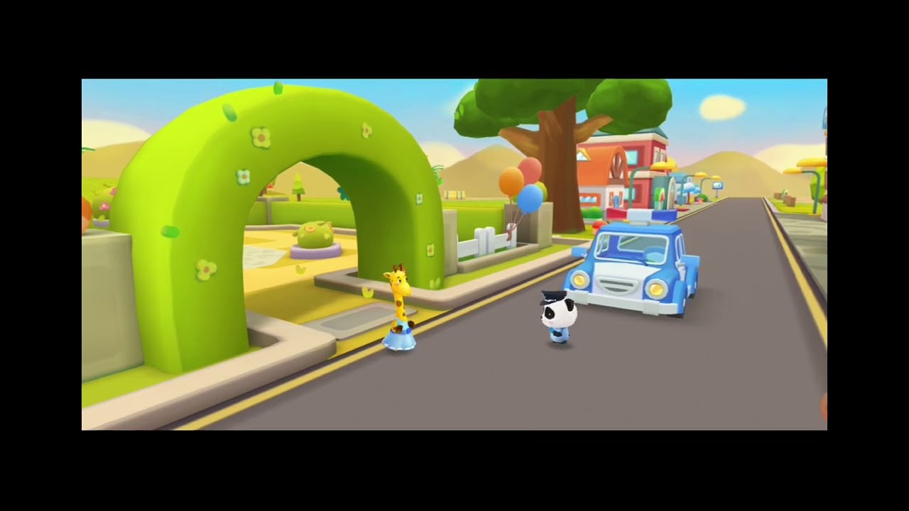 Peppa pig Car game Baby Panda School bus YouTube