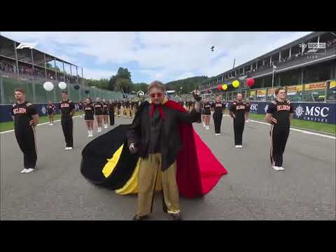 THE NATIONAL ANTHEM OF BELGIUM - FORMULA 1 2023 BELGIAN GRAND PRIX
