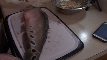 cá thác lác dồi trứng muối .