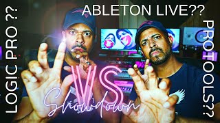 Protools vs Logic Pro vs Ableton Live