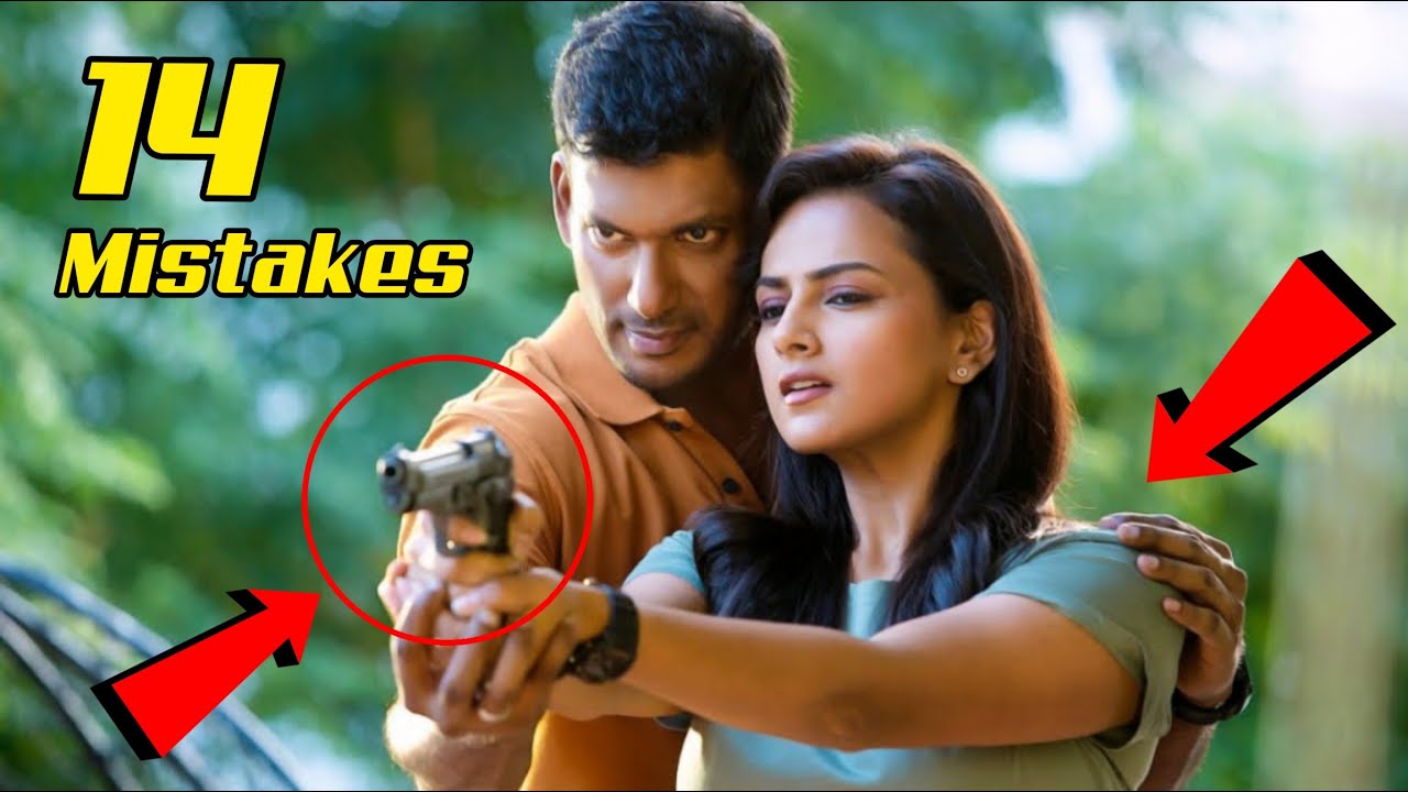(14 Mistakes) in " Chakra " // Plenty Mistakes In Vishal Chakra Telugu Full Movie // Crazy Detective