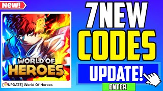 *SECRET UPDATE!* | World Of Heroes CODES 2025 (ROBLOX World of Heroes)Part 1280