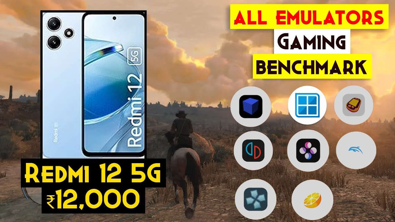 Xiaomi Redmi 12 5G Benchmark : Red Dead Redemption - Vita3k - Yuzu