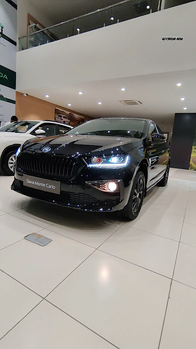 All New Škoda Slavia Monte Carlo 😍🔥