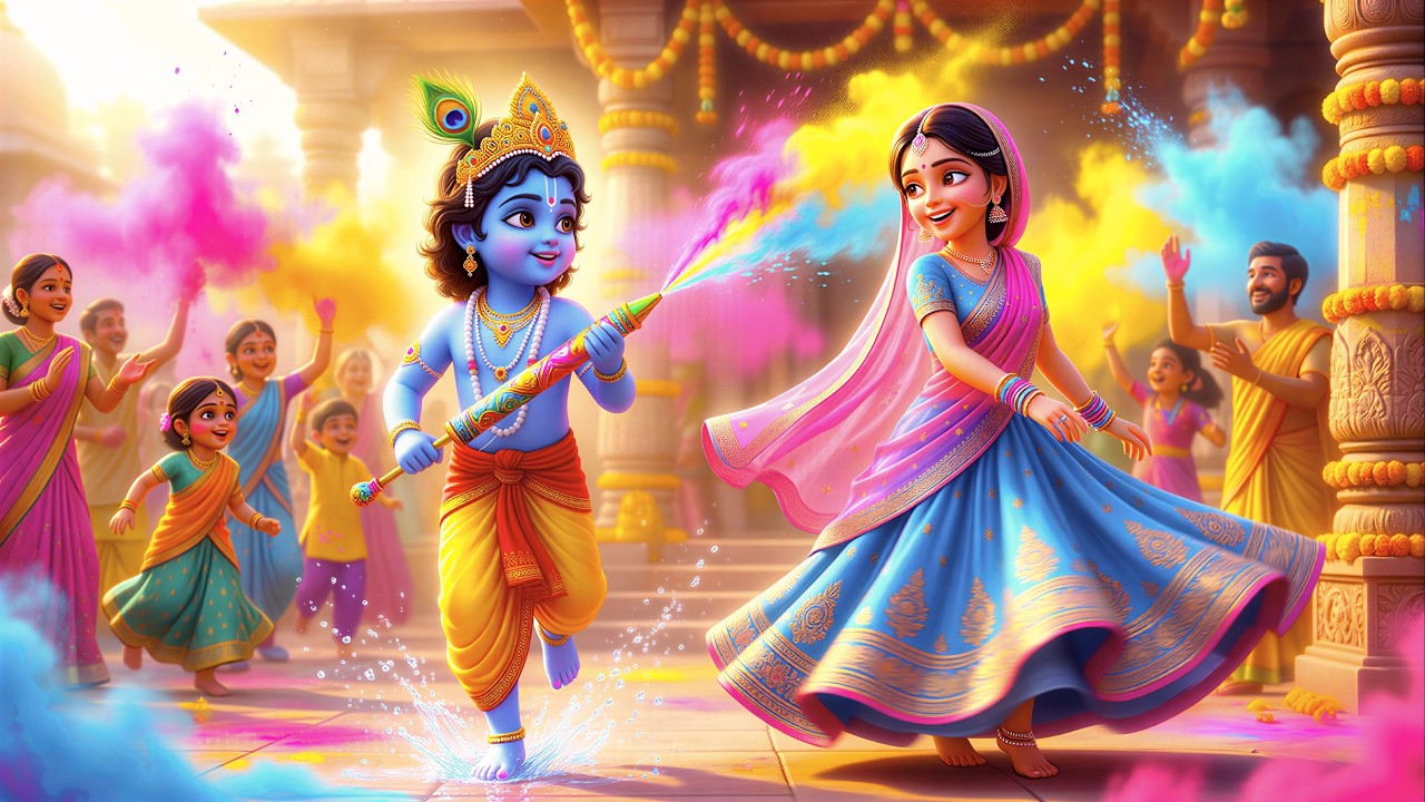 Vrindavan Mein Ude Re Gulal - वृन्दावन में उड़े रे गुलाल कह दो राधा रानी से | Holi Bhajan #holi 2026