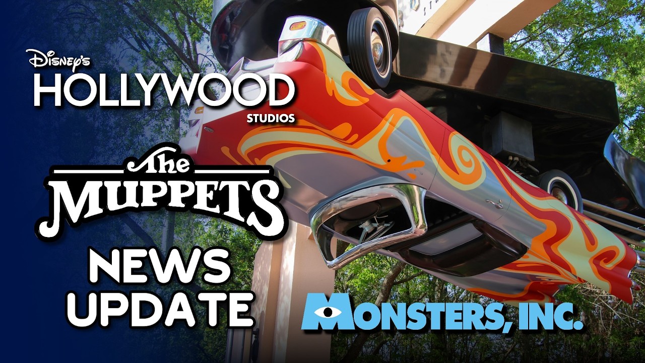 Muppets Rock 'n' Roller Coaster & Monsters Inc Land Update — Hollywood Studios Construction