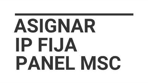 Configurar panel Mercury