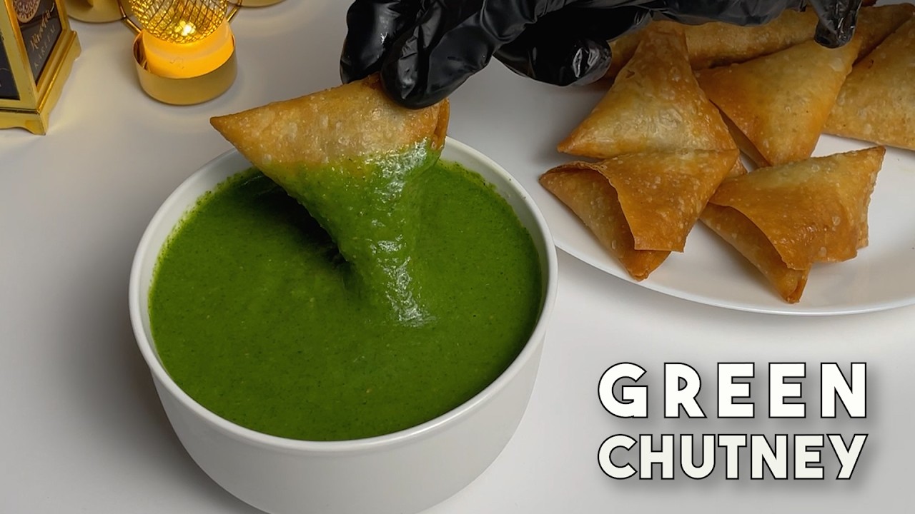 Green Chutney Quick Recipe for Iftar | Hari Chatni