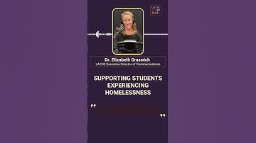 Let Me Add to That Podcast - Supporting Students Experiencing Homelessness #letmeaddtothat