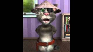 Talking Larry disguised as Talking Tom