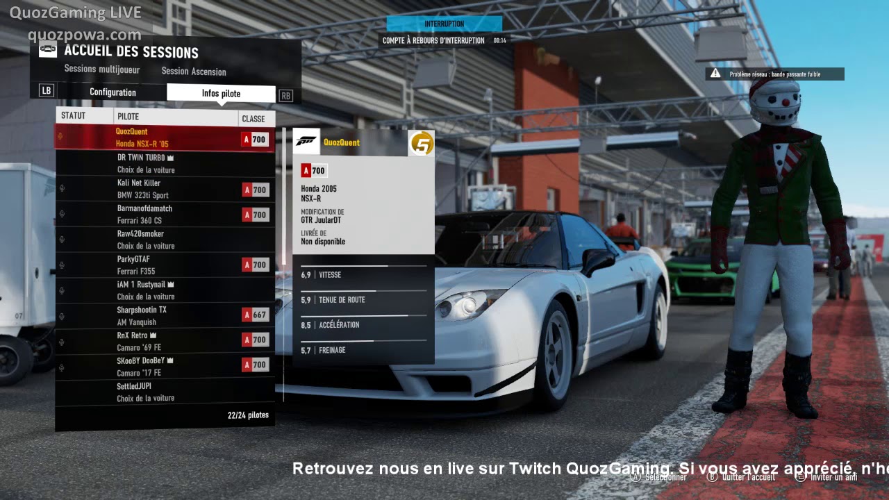 Crash en folie sur Forza Motorsport 7 - QuozGaming