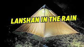 Local Coastal Camp in the Heavy Rain:  Lanshan 1