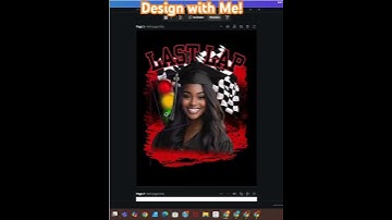 Using Canva to create a simple G￼raduation T-shirt design! #graduation #tshirtdesign #canvadesign