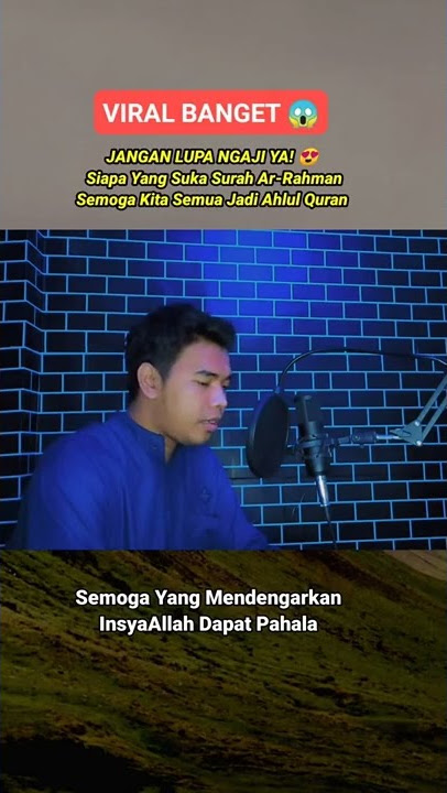 VIRAL BANGET! Surah Ar-rahman cocok dijadikan mahar pernikahan #shorts