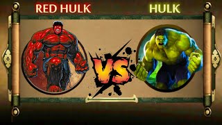 Shadow Fight 2 Red Hulk Vs Hulk