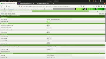 how to create report in cacti