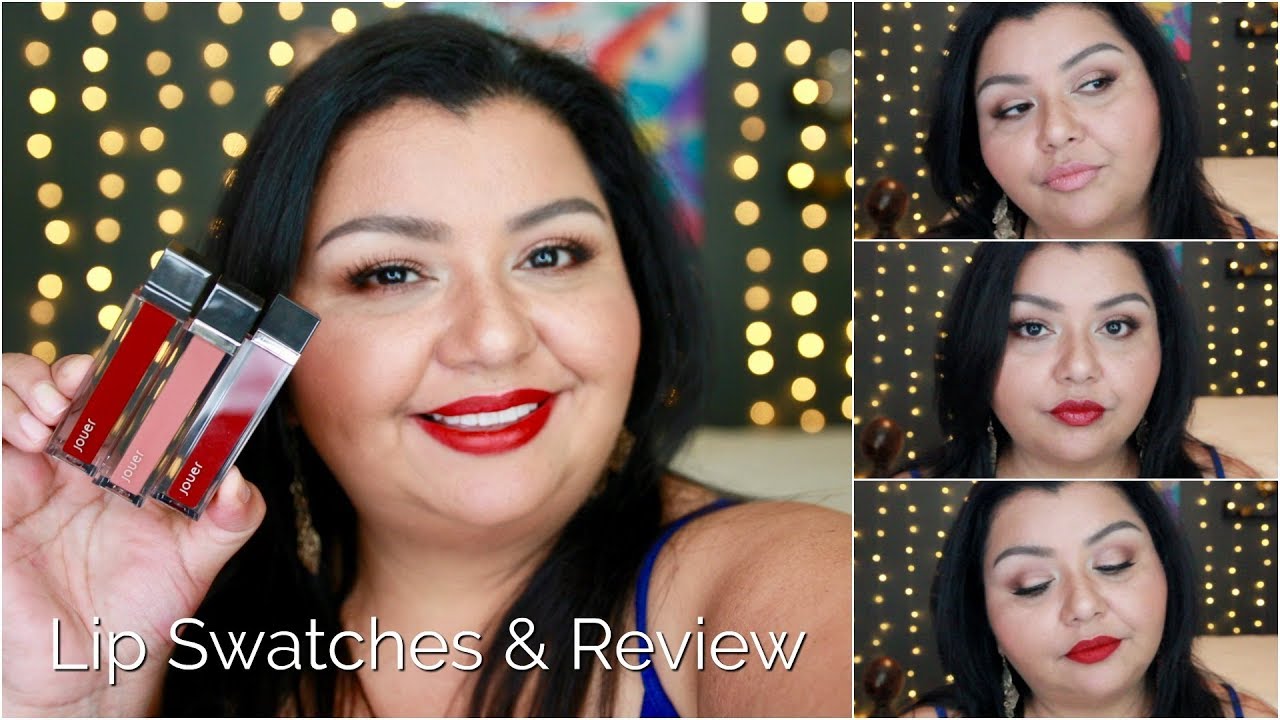 Jouer Lip Product Review High Pigment Gloss Lip Creme YouTube