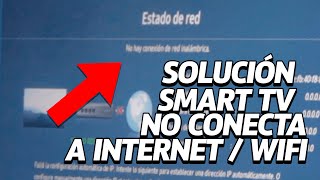 SOLUCION | No hay Conexion de Red Inalambrica Samsung Smart TV | Smart TV no conecta a internet