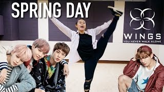 BTS '봄날 (Spring Day)' Dance Tutorial | Full Mirrored [Charissahoo] screenshot 4