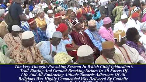 GRAND FINALE OF CHIEF IGBINEDION AT 80TH