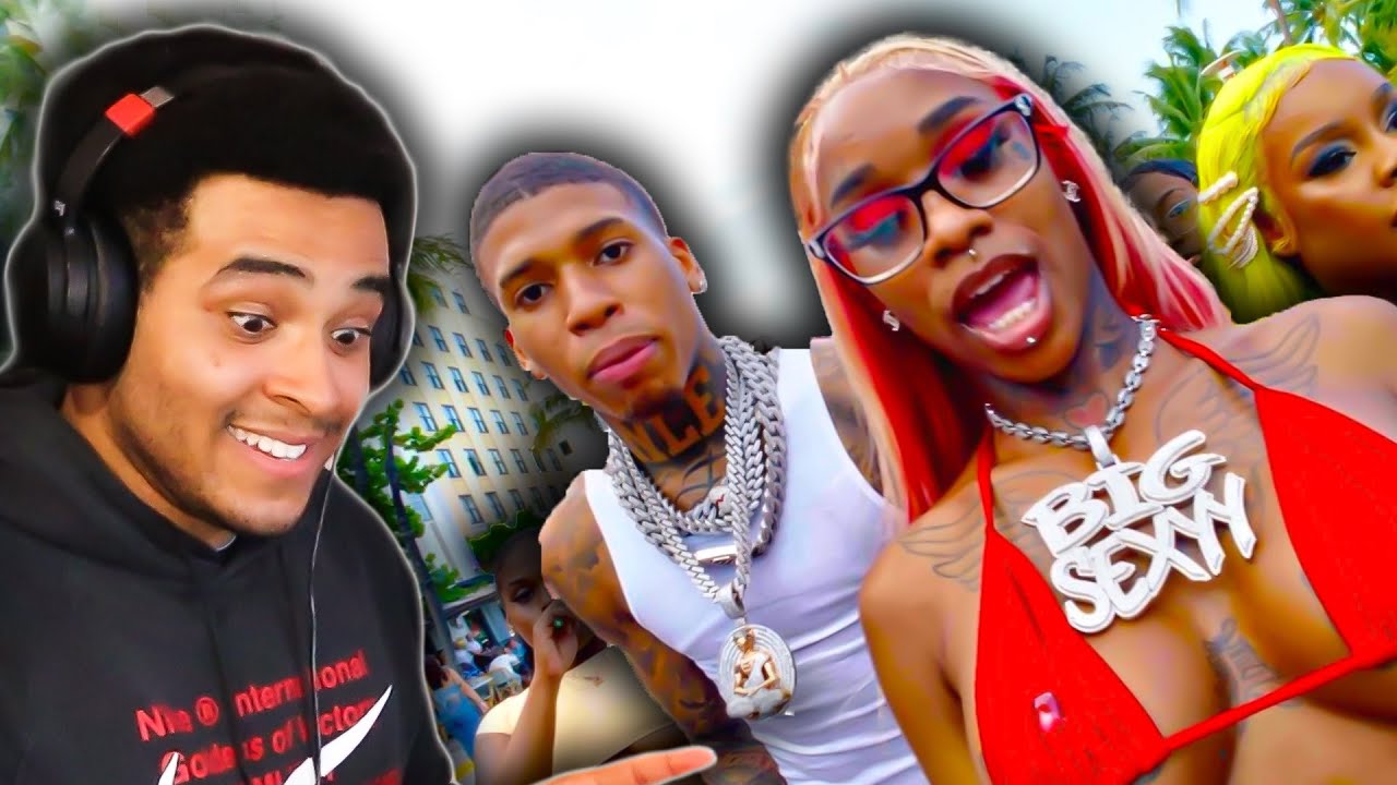 DEMONITIZED Slut Me Out NLE Choppa Ft SexyyRed Reaction YouTube
