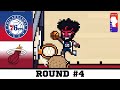 Retro RNBA | Round 4 - Game #1: Philadelphia 76ers (0-3) @ (2-1) Miami Heat | Who's your MVP?