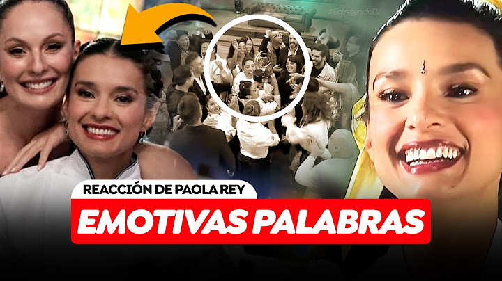 Paola Rey Habló Conmovida Tras Ganar El Título de MasterChef Celebrity Colombia 2024