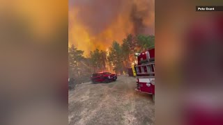 Wildfire in Jasper County has burned an estimated 2K acres, residents evacuated