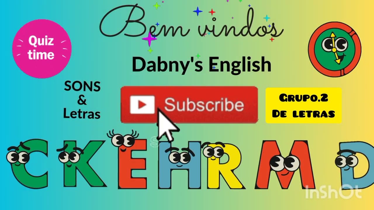 Grupo.2 de Letras para alfabetização em inglês.C/K,E,H,R,M,D.