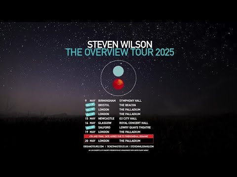 Steven Wilson - The Overview UK Tour Trailer