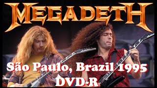 Megadeth - Symphony of Destruction / Peace Sells / Holy Wars... and more - Brazil 1995 (DVD-R)