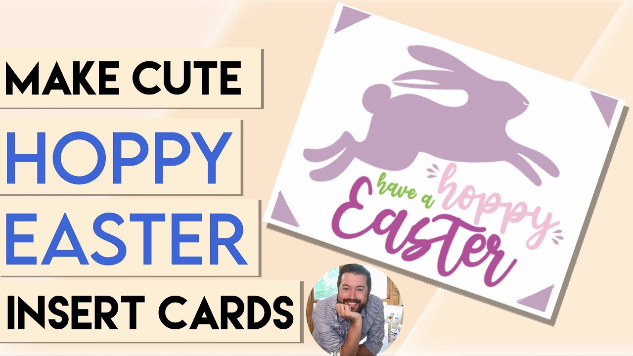 How to Make Easter Cards | how to make insert cards - YouTube