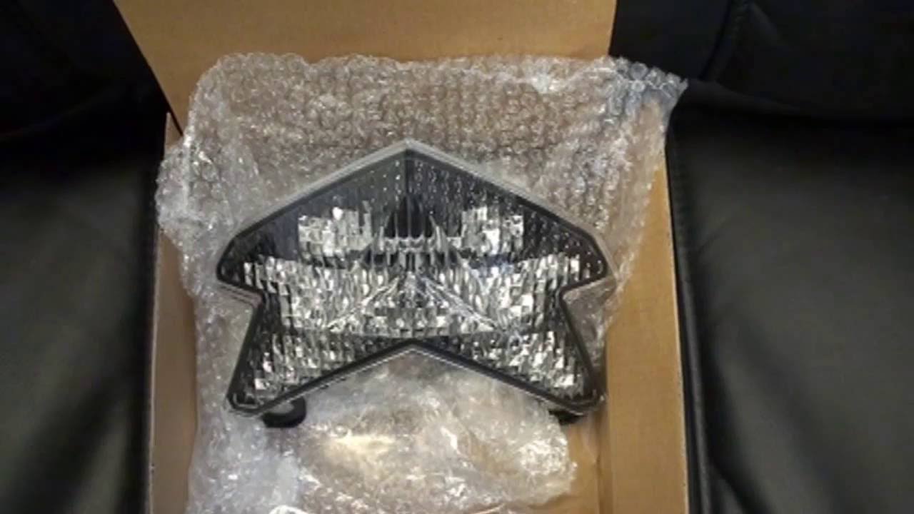 Z125 Pro CLEAR LED TAIL LIGHT w/ Integrated Turn Signals - SO MUCH