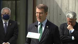 Feijóo inaugura el albergue de peregrinos de Oseira