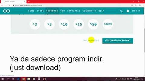 Arduino IDE Kurulumu ve Blink Uygulaması /Arduino IDE